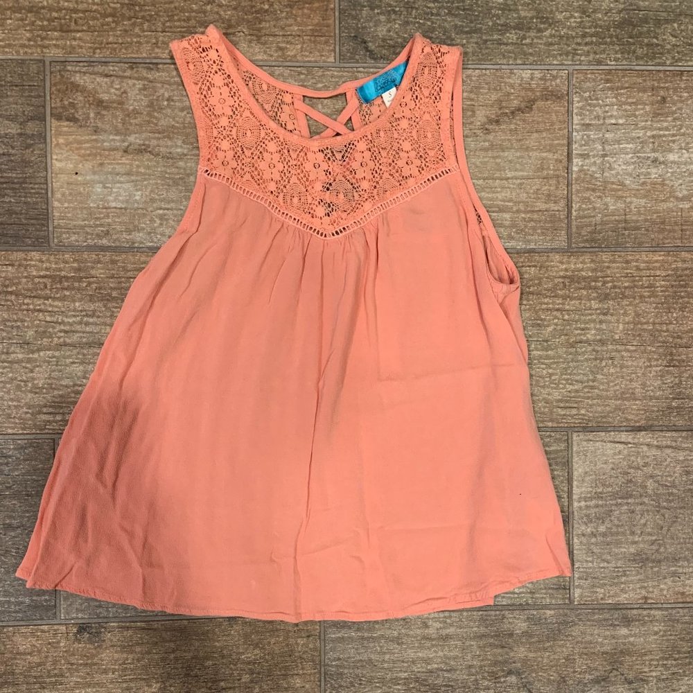 Coral Tank Top, Size S